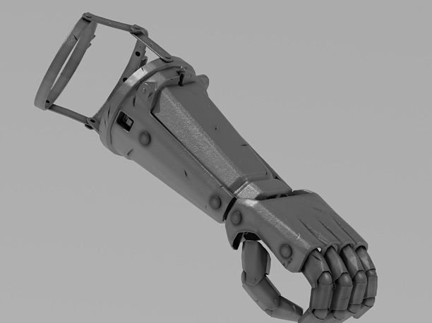 Guts Mechanical Arm Fan Art for Cosplay 3D printable model