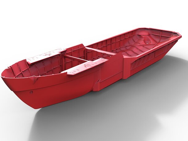 offshore Hull for Kreuz Installer ship model