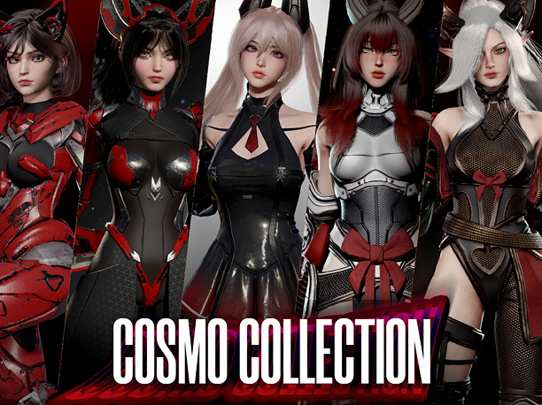 Cosmo Girls 3D model
