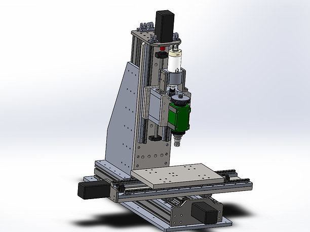DIY CNC Milling Machine 3D print model