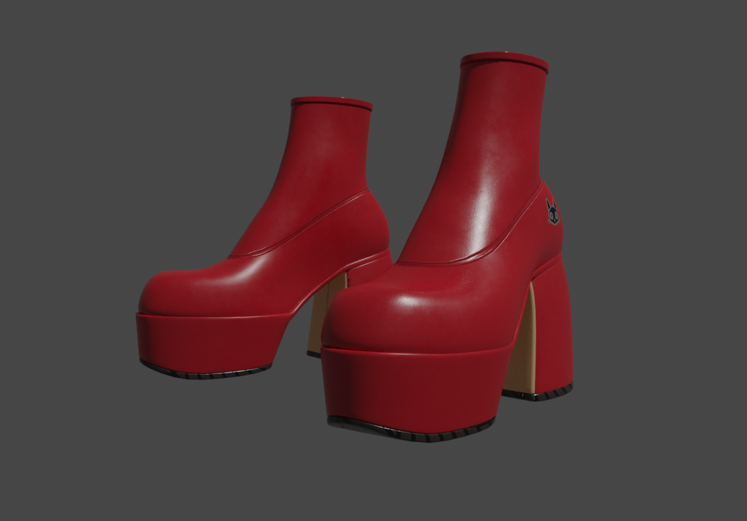Naked Wolfe Boots | CGTrader